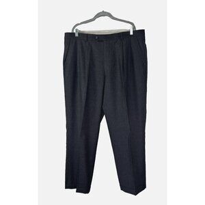 Principe Mens 40x29 Dark Gray Cashmere Wool Dress Pants Slacks Business Italy
